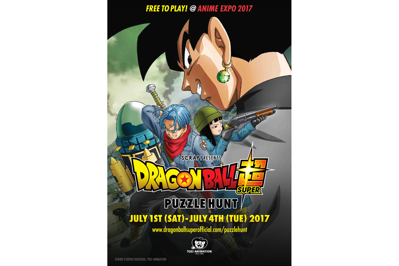 Dragon Ball Super Puzzle Hunt