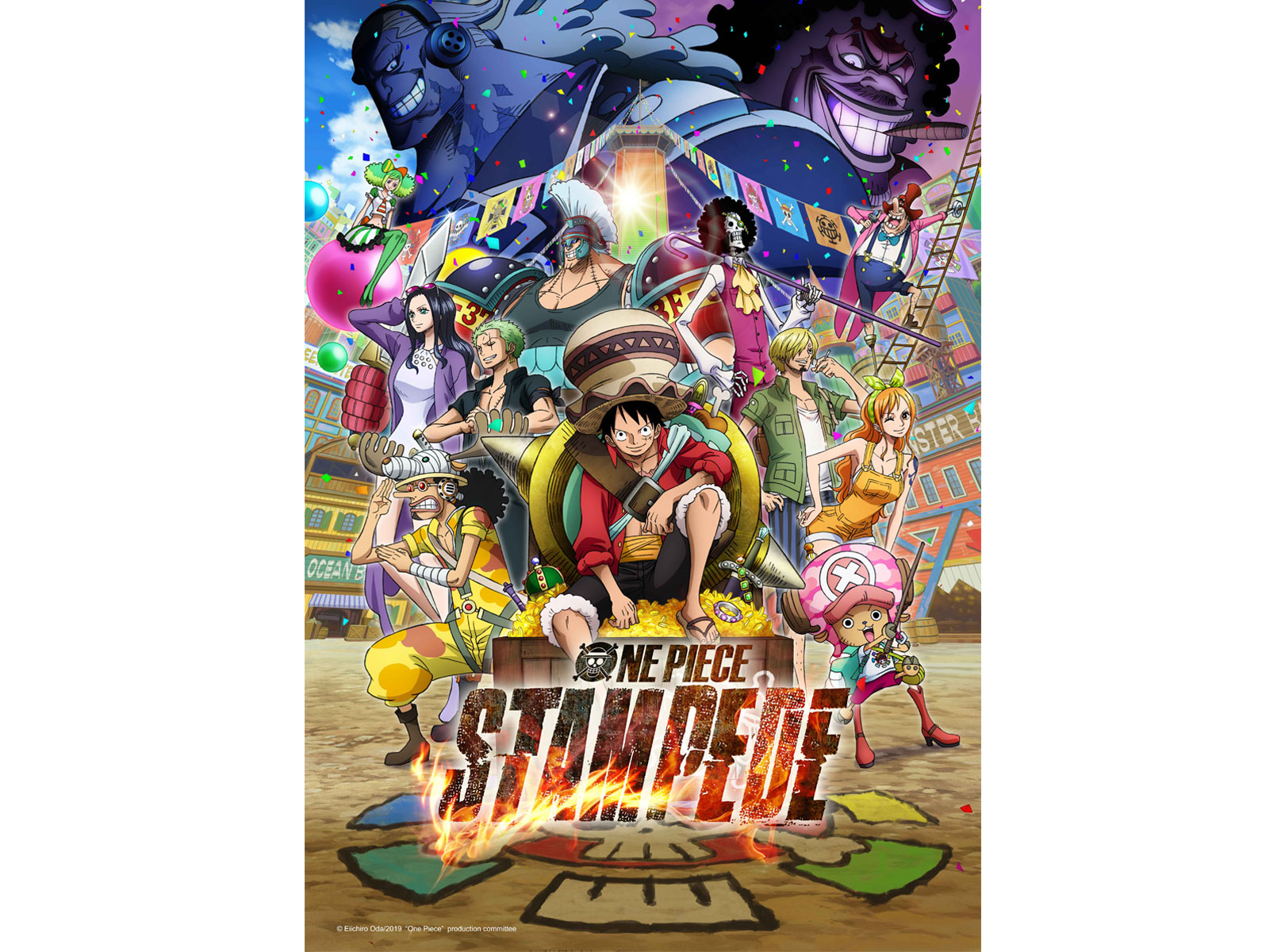 ONE PIECE: STAMPEDE WILL CHARGE INTO THEATERS THROUGHOUT THE U.S. & CANADA IN OCTOBER