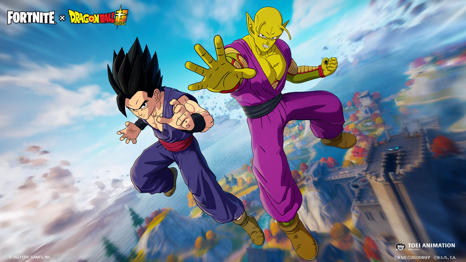 2ND DRAGON BALL X FORTNITE COLLABOARATION BRINGS SON GOHAN AND PICCOLO FROM DRAGON BALL SUPER: SUPER HERO! *NEW POST*